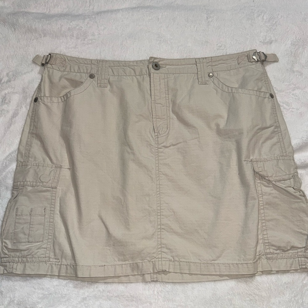 Khaki Jeanstar Athletic Skirt Size 14